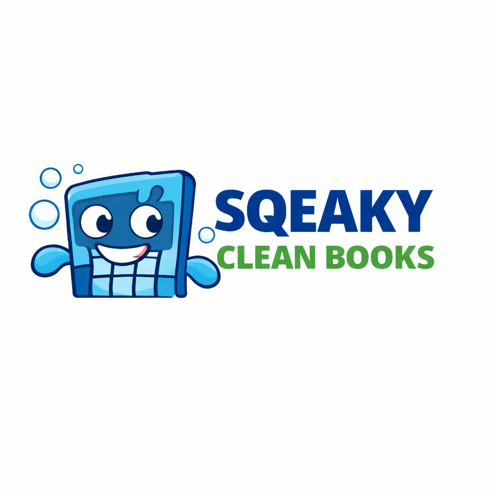 Sqeaky Clean Books Logo